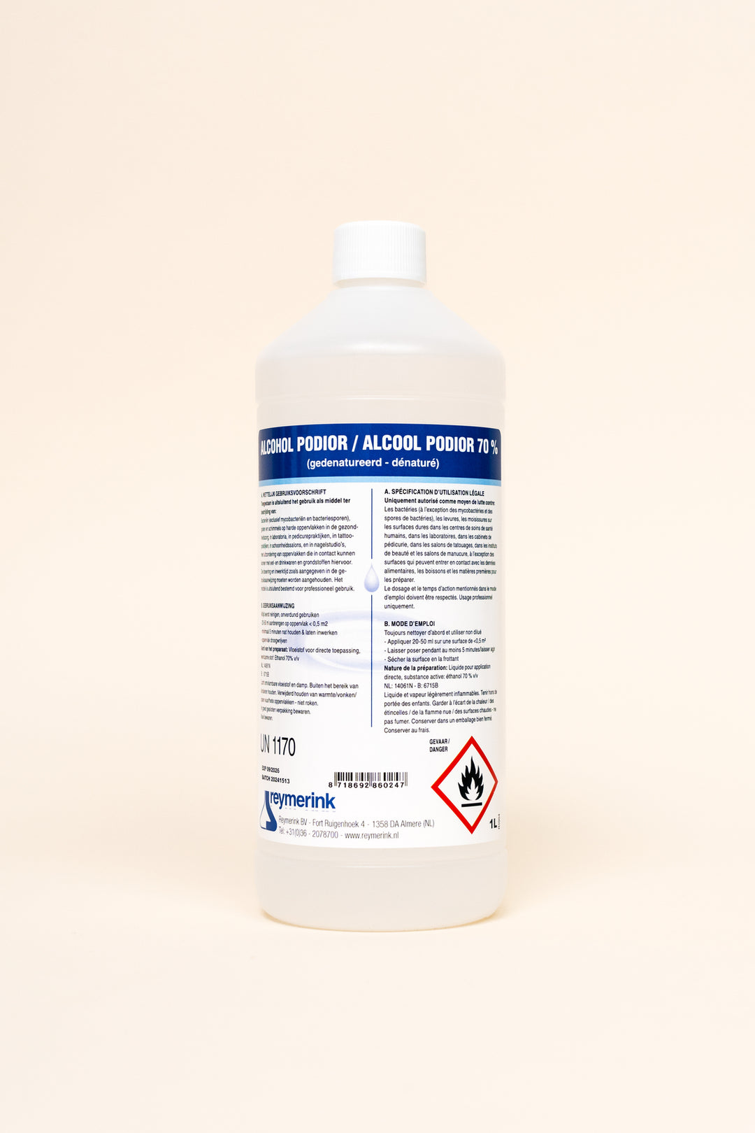 ZN 70% Alcohol 1 liter