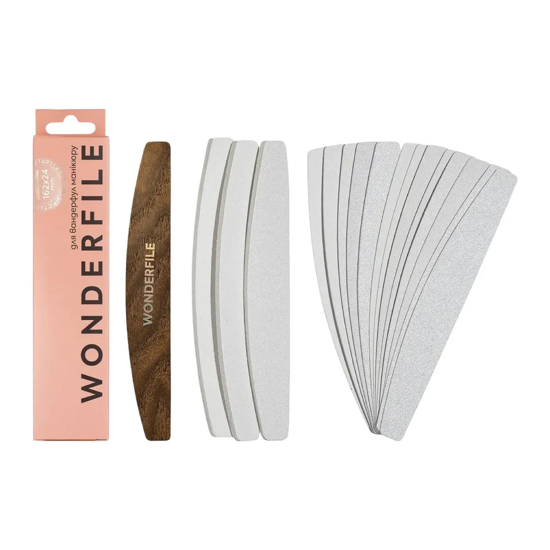 Wonderfile starterset halfmoon - 162 x 24mm - 17 delig