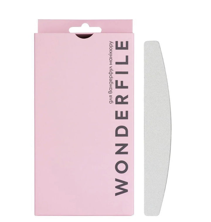 wonderfile dunne plakstrips halfmoon - 162 x 24mm - 50 stuks
