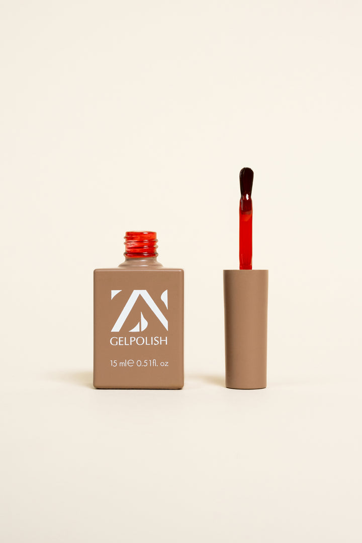 ZN Gelpolish HEMA & TPO free - Glass gel Red