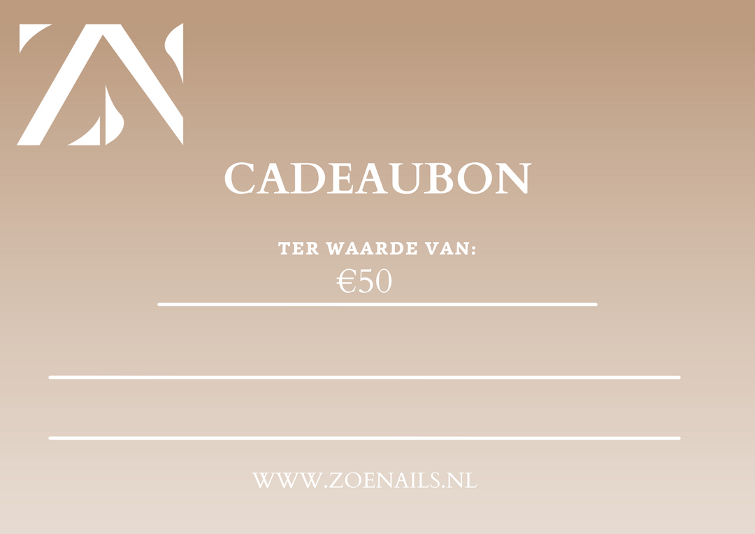 Cadeaubon €50